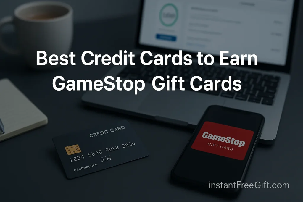 Best Credit Cards to Earn GameStop Gift Cards