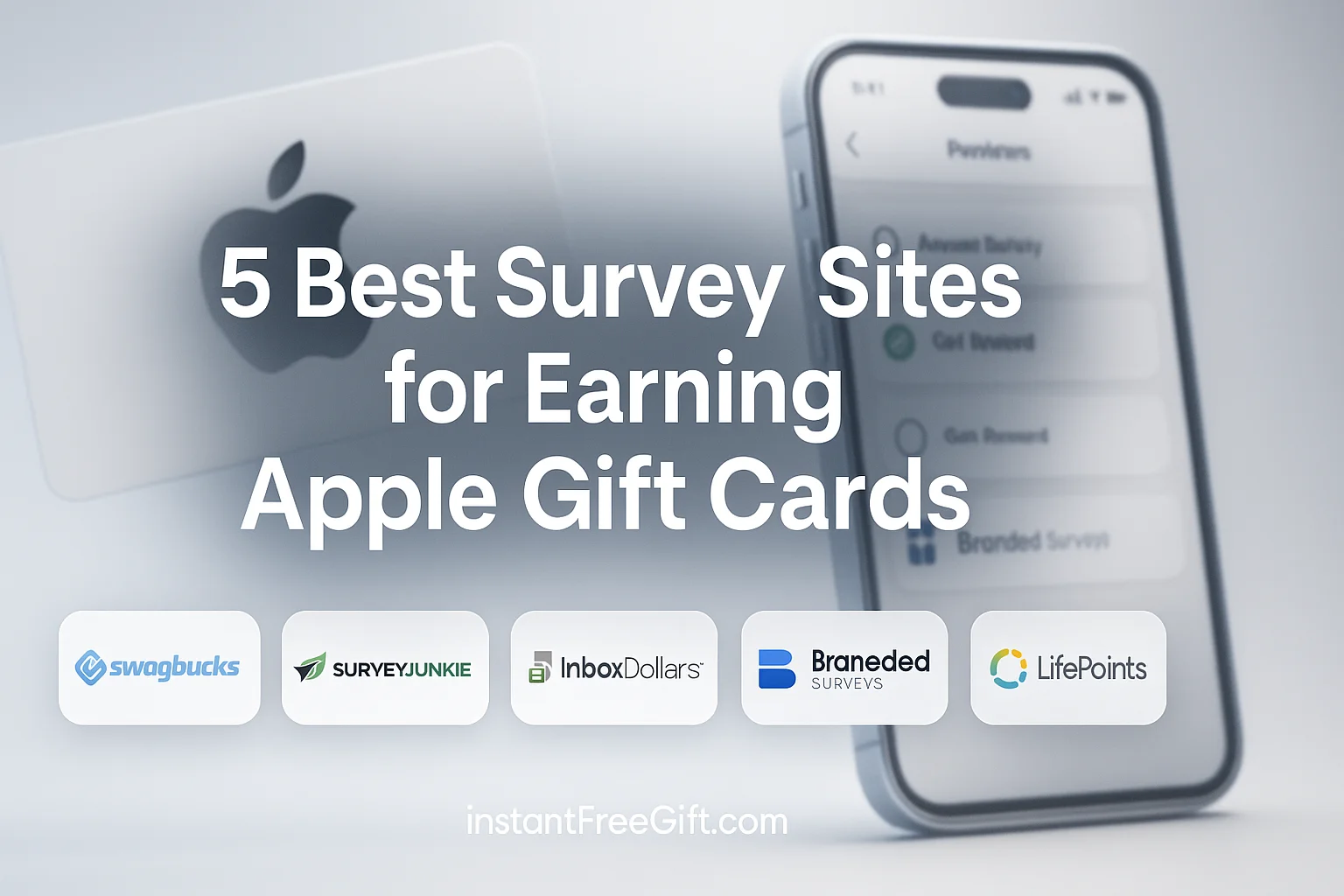 Best Survey Sites for Earning Apple Gift Cards