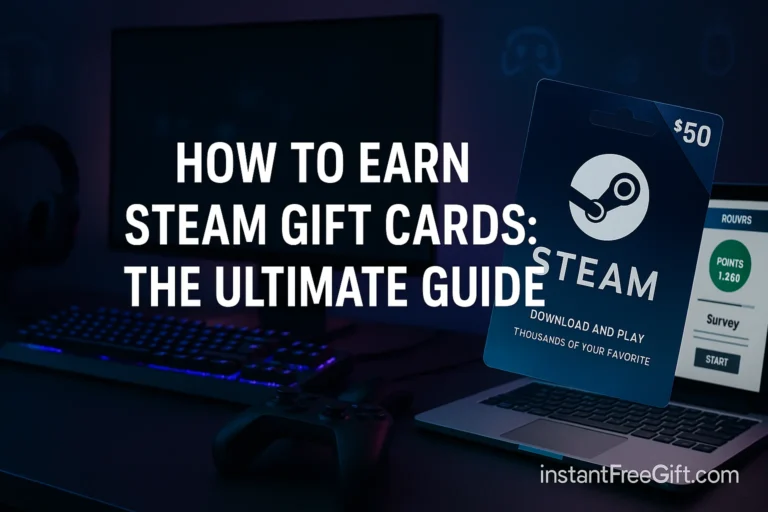 Earn Steam Gift Cards