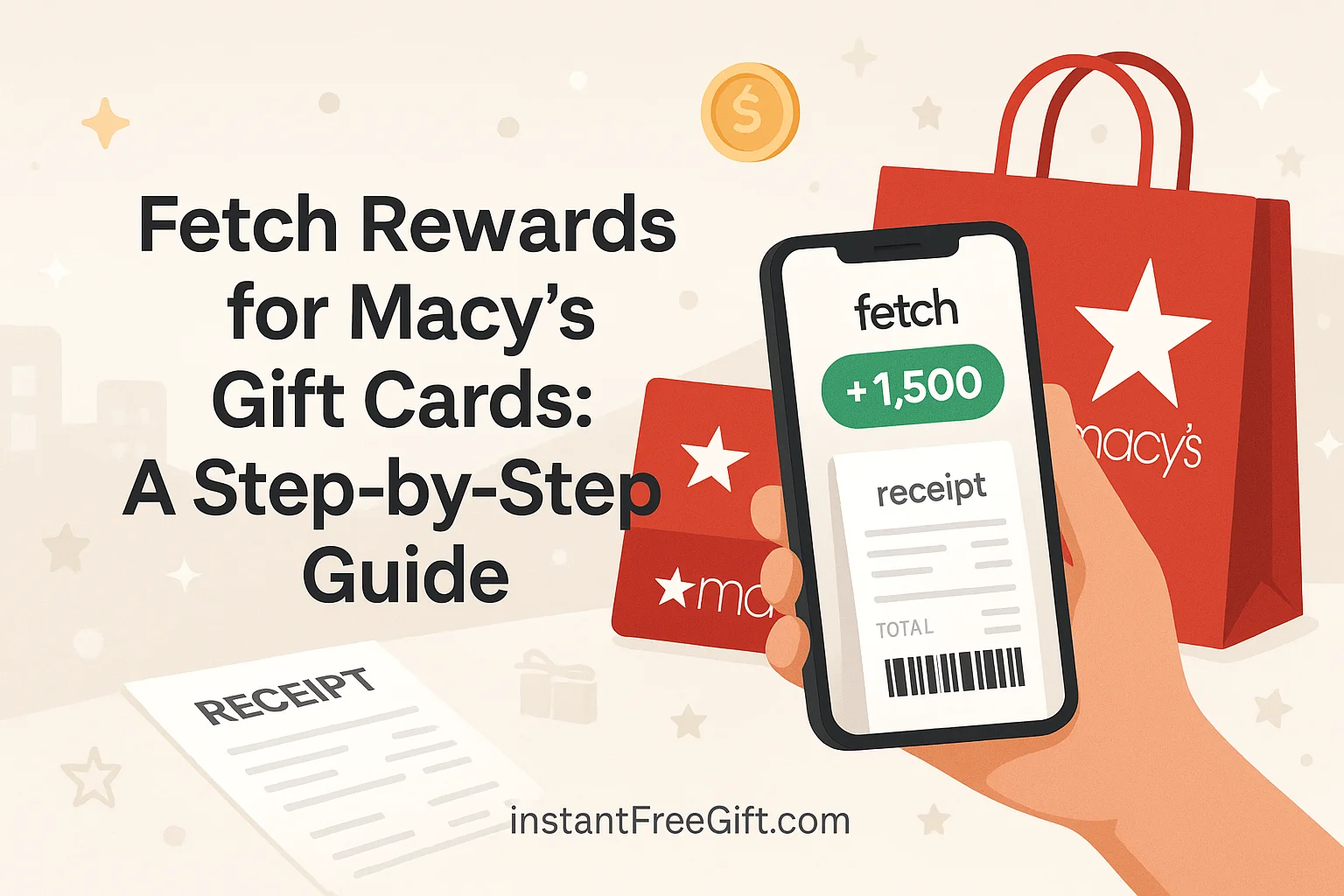 Fetch Rewards for Macy's Gift Cards