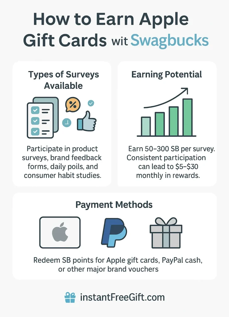 How to Earn Apple Gift Cards with Swagbucks