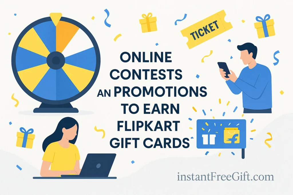 earn Flipkart gift cards