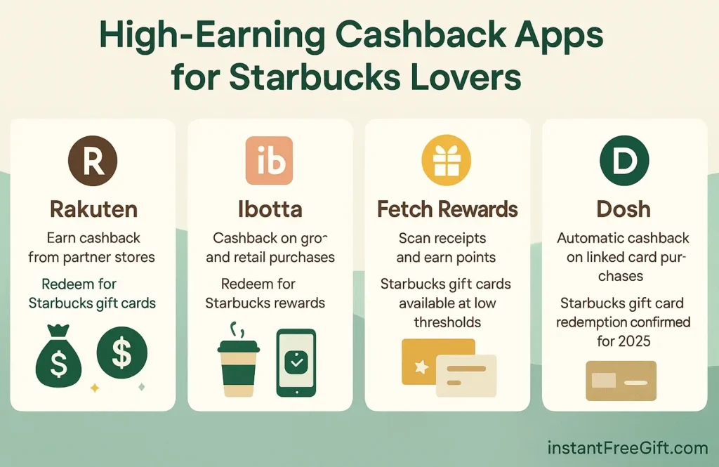 High-Earning Cashback Apps for Starbucks Lovers